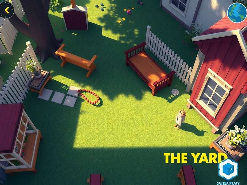 A group of people playing a board game online, representing The Yard's social interaction