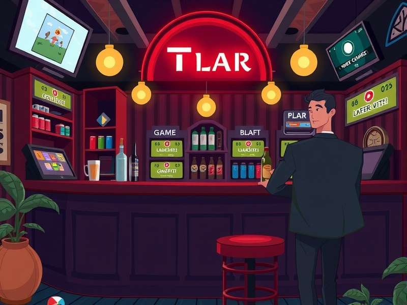 Vibrant social interaction in an online game lobby showing chat and player avatars