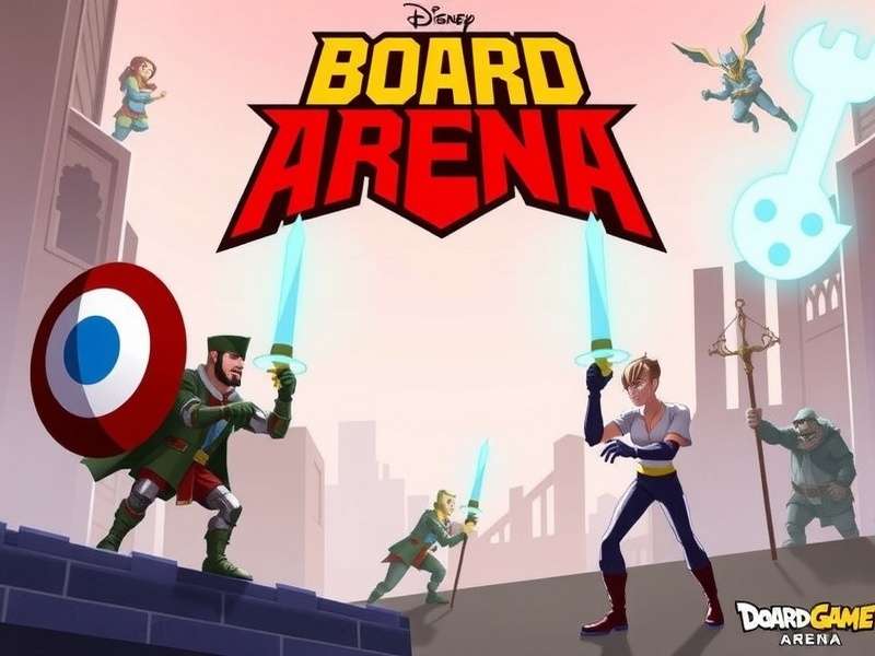 Board Game Arena interface showing multiple online board games