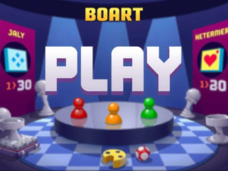 Diverse group playing board games online on multiple devices