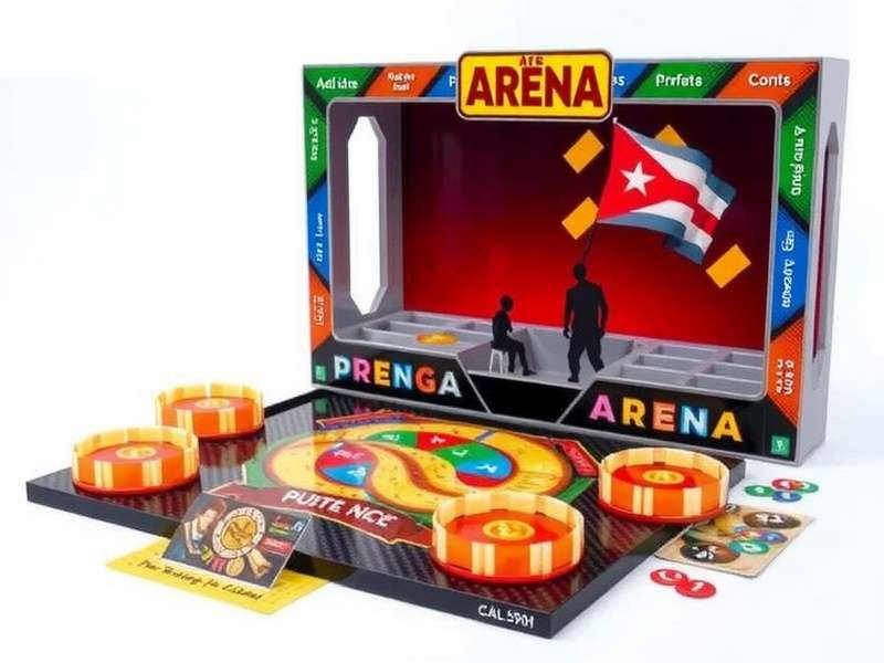 Puerto Rico board game setup on a table