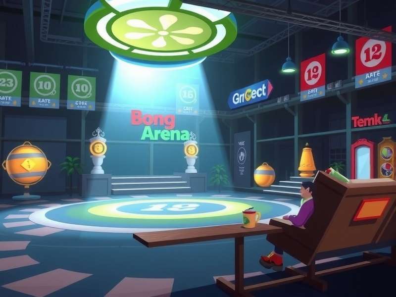 Board Game Arena logout interface on desktop computer