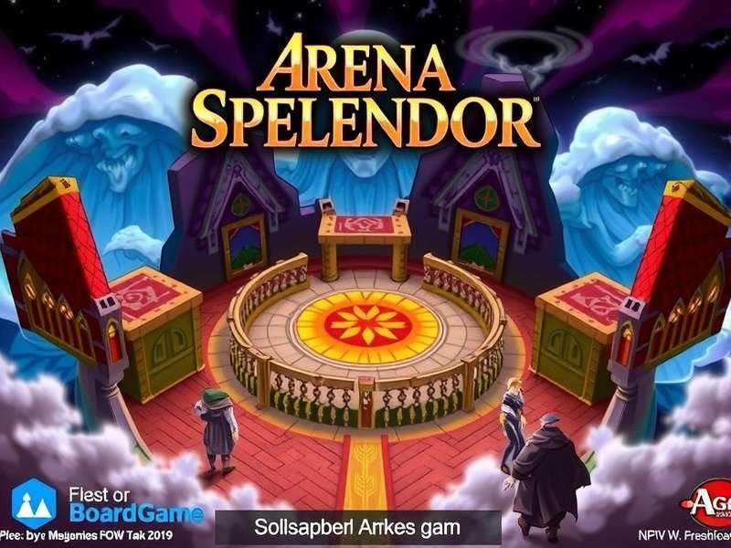 Splendor game components: gem tokens and development cards laid out on a wooden table