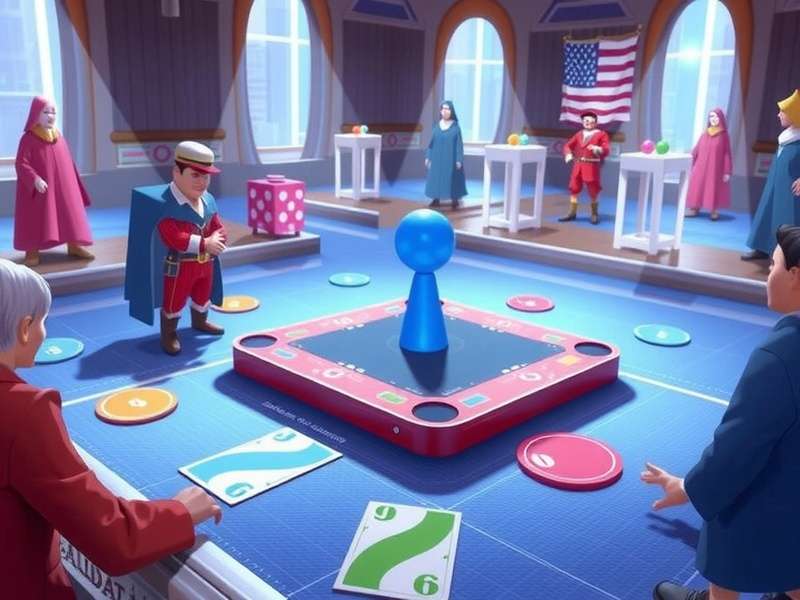 Colorful Uno cards spread out on a digital tablet