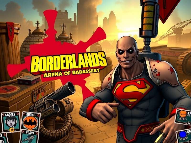 Borderlands Arena of Badassery gameplay screenshot on Board Game Arena