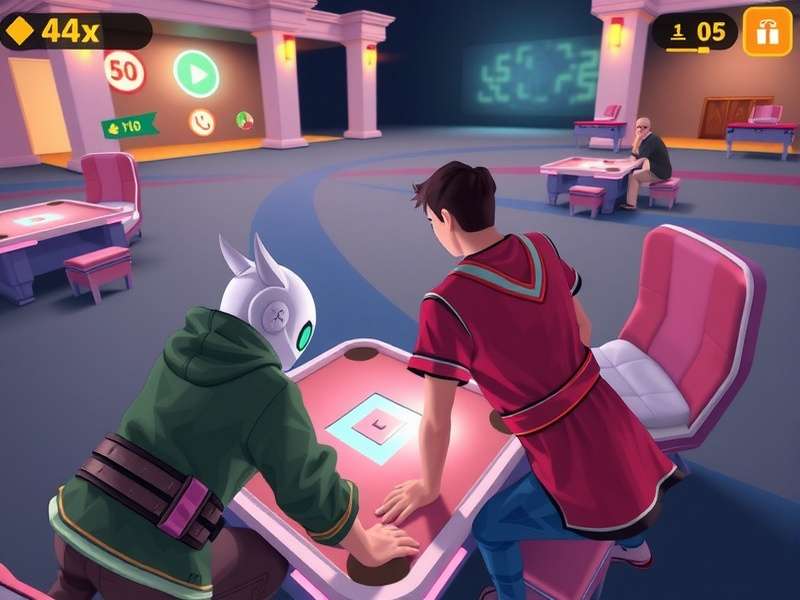 Two players competing in a strategic board game on Board Game Arena interface