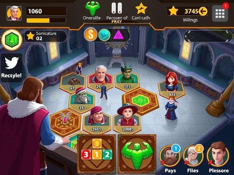 Board Game Arena Android app interface on a smartphone