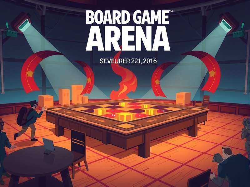 Board Game Arena dashboard showing game selection and player stats