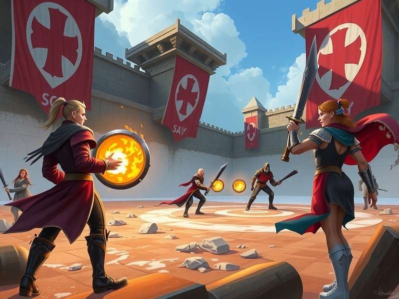 Scythe board game digital interface on Board Game Arena showing factions and resources