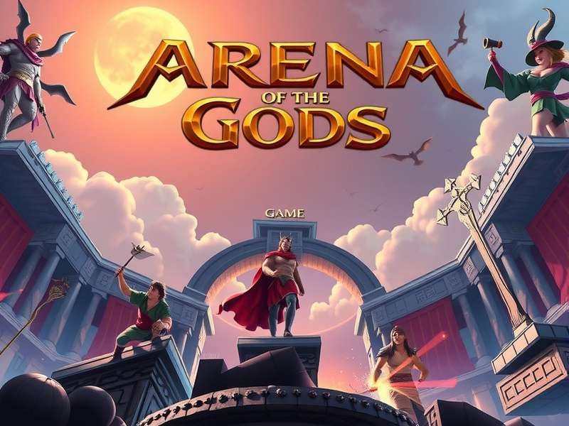 Arena of the Gods board game components and digital play on Board Game Arena
