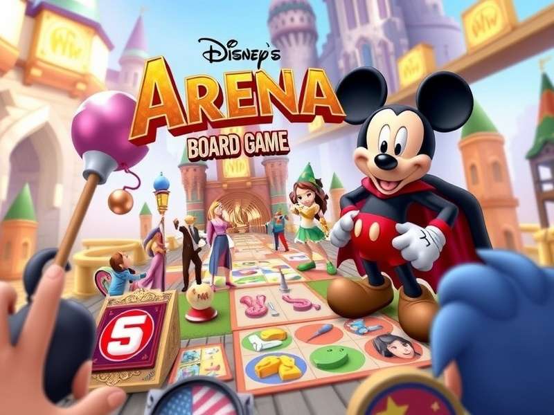 Disney Arena Board Game - epic gameplay on Board Game Arena featuring beloved Disney characters