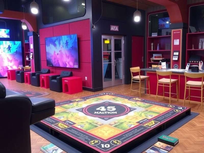 Board Game Arena best games collection with dice and meeple on wooden table