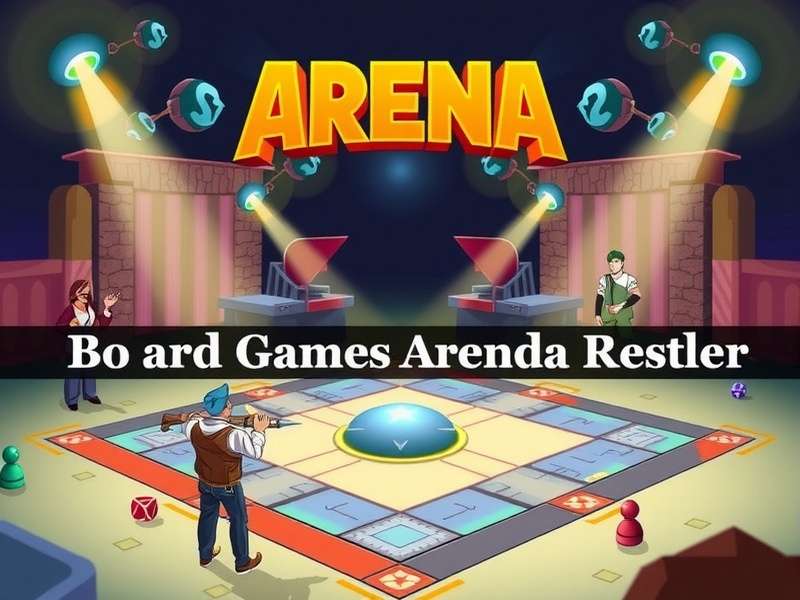 Board Game Arena App interface on smartphone and tablet showing multiple game tiles