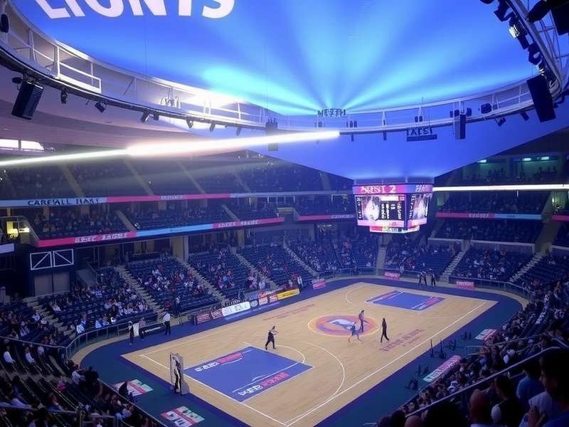 Ldlc Arena Lyon interior showing gaming tables and community