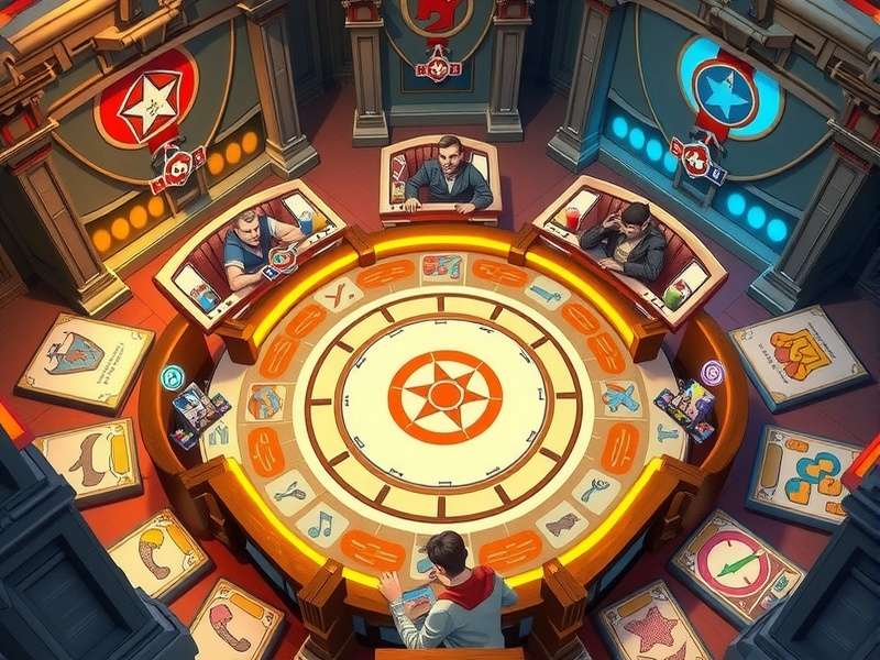 Arena Board Game — intense gameplay session on Board Game Arena with friends